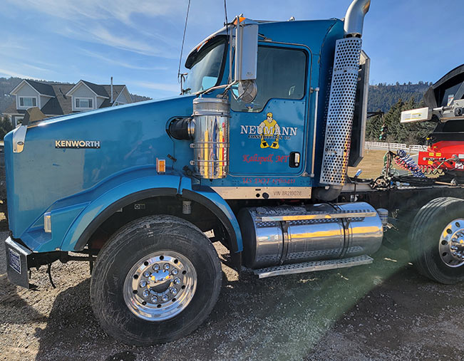 Neumann Construction Co. Hauling Services - Kalispell MT & The Flathead valley
