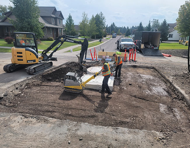 Neumann Construction Co. Lift Station Services - Kalispell MT & The Flathead valley